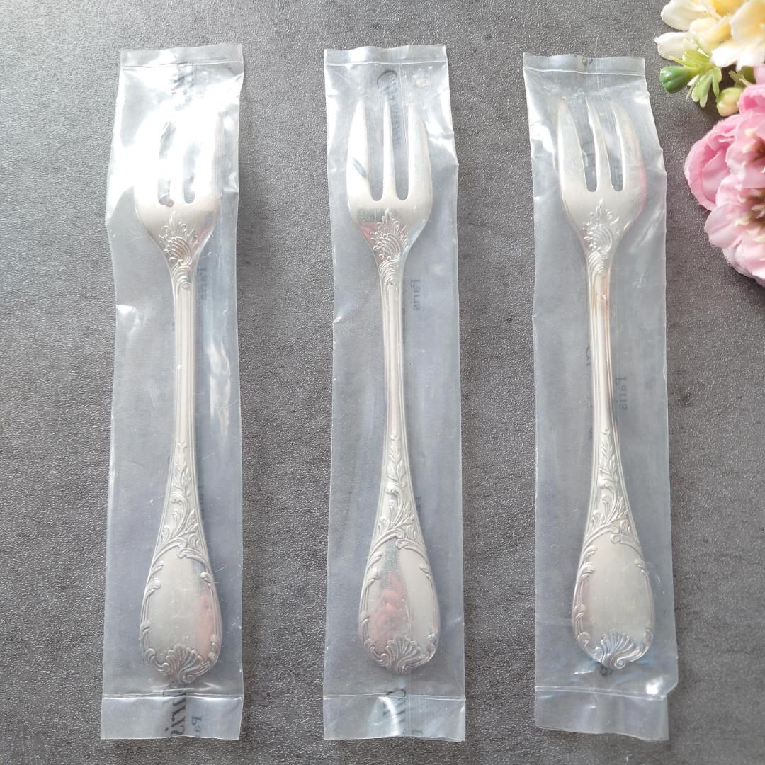 クリストフル マルリー ケーキフォーク 未開封 3点