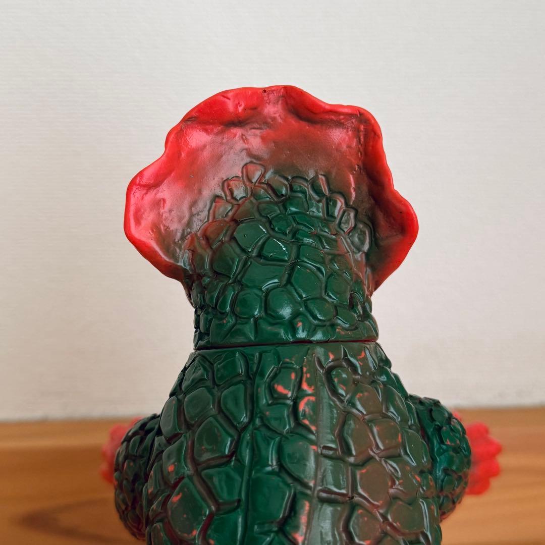 ブルマァク カプセル怪獣アギラ ソフビ 当時物 26004