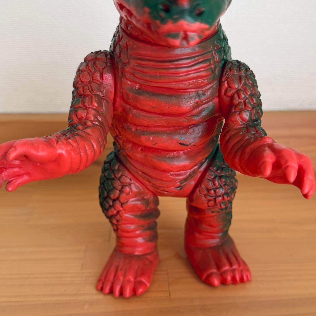 ブルマァク カプセル怪獣アギラ ソフビ 当時物 26004