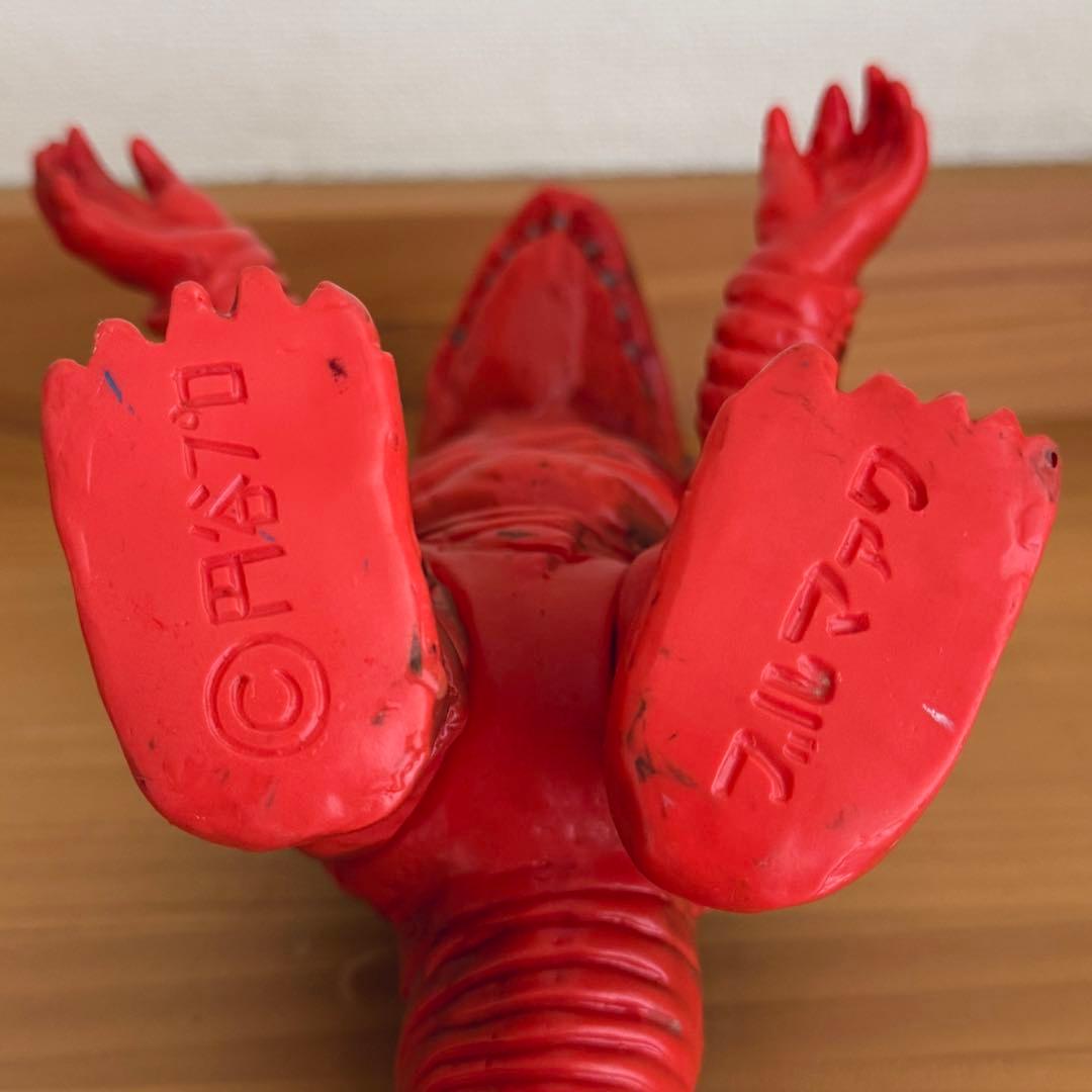 ブルマァク カプセル怪獣アギラ ソフビ 当時物 26004