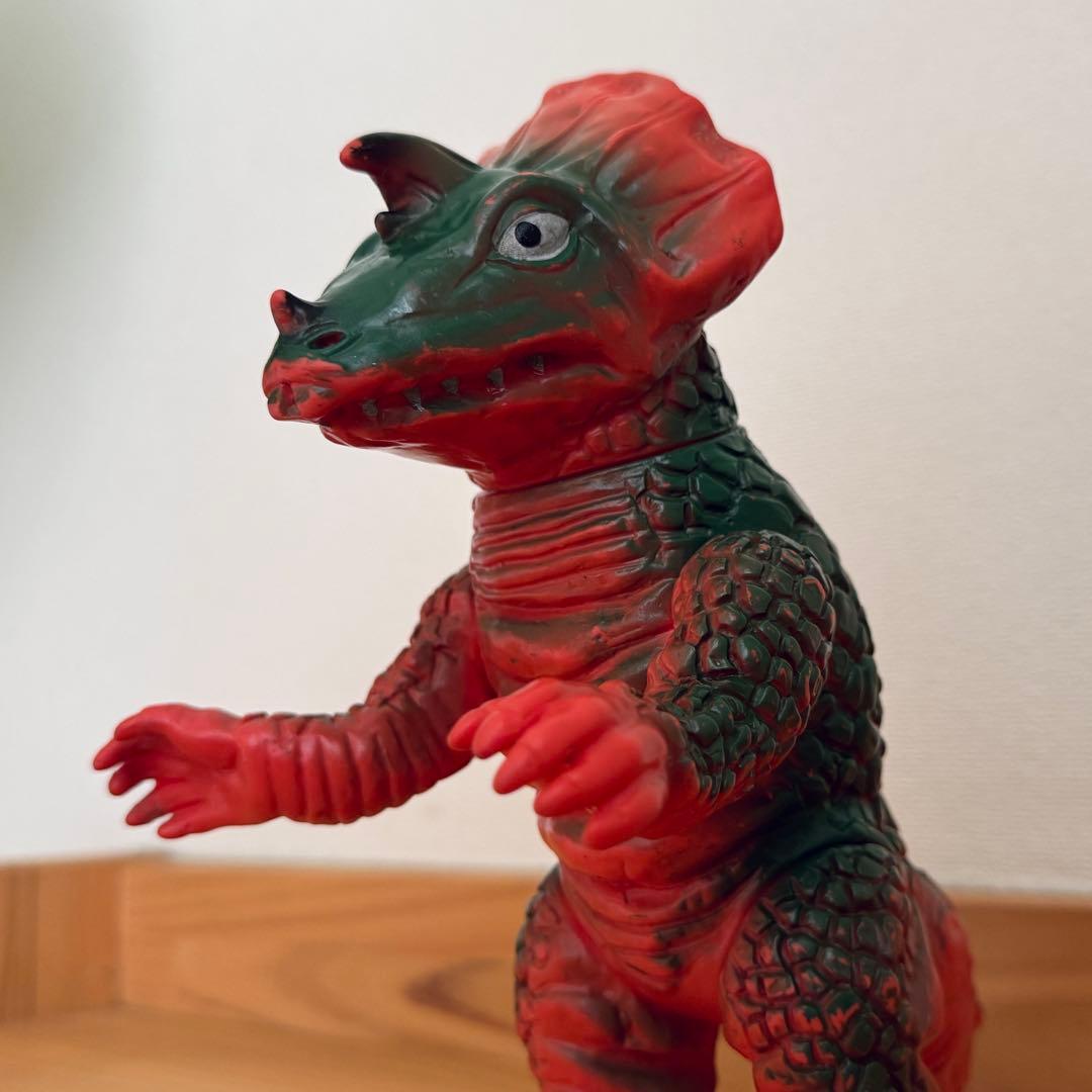 ブルマァク カプセル怪獣アギラ ソフビ 当時物 26004