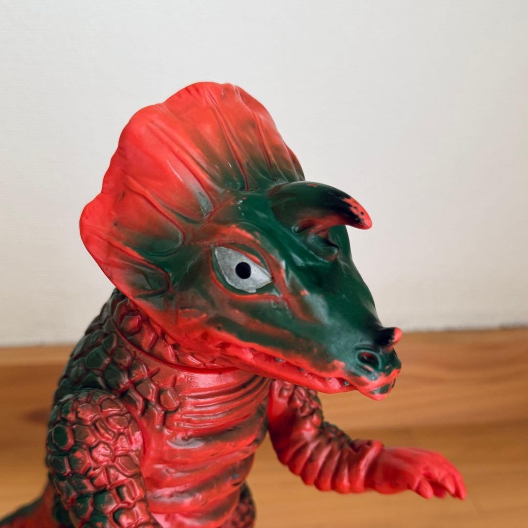 ブルマァク カプセル怪獣アギラ ソフビ 当時物 26004