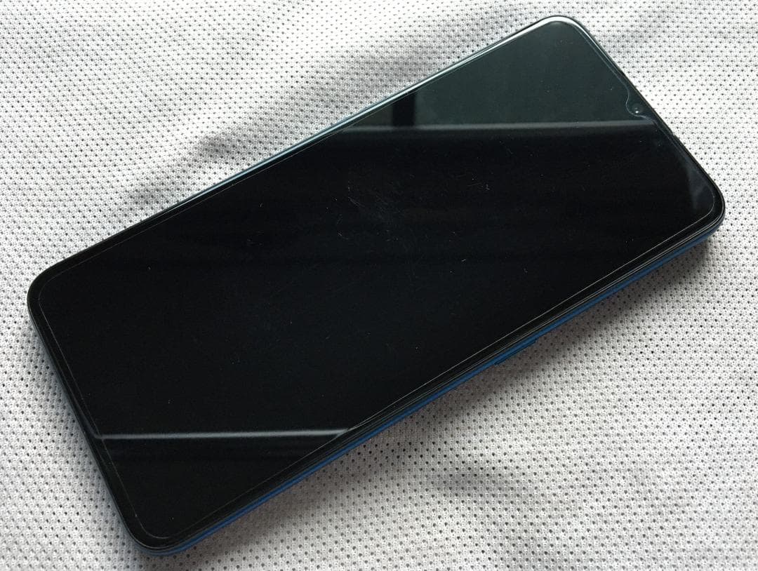 OPPO A5 2020 ブルー　DSDV(デュアルSIM)対応