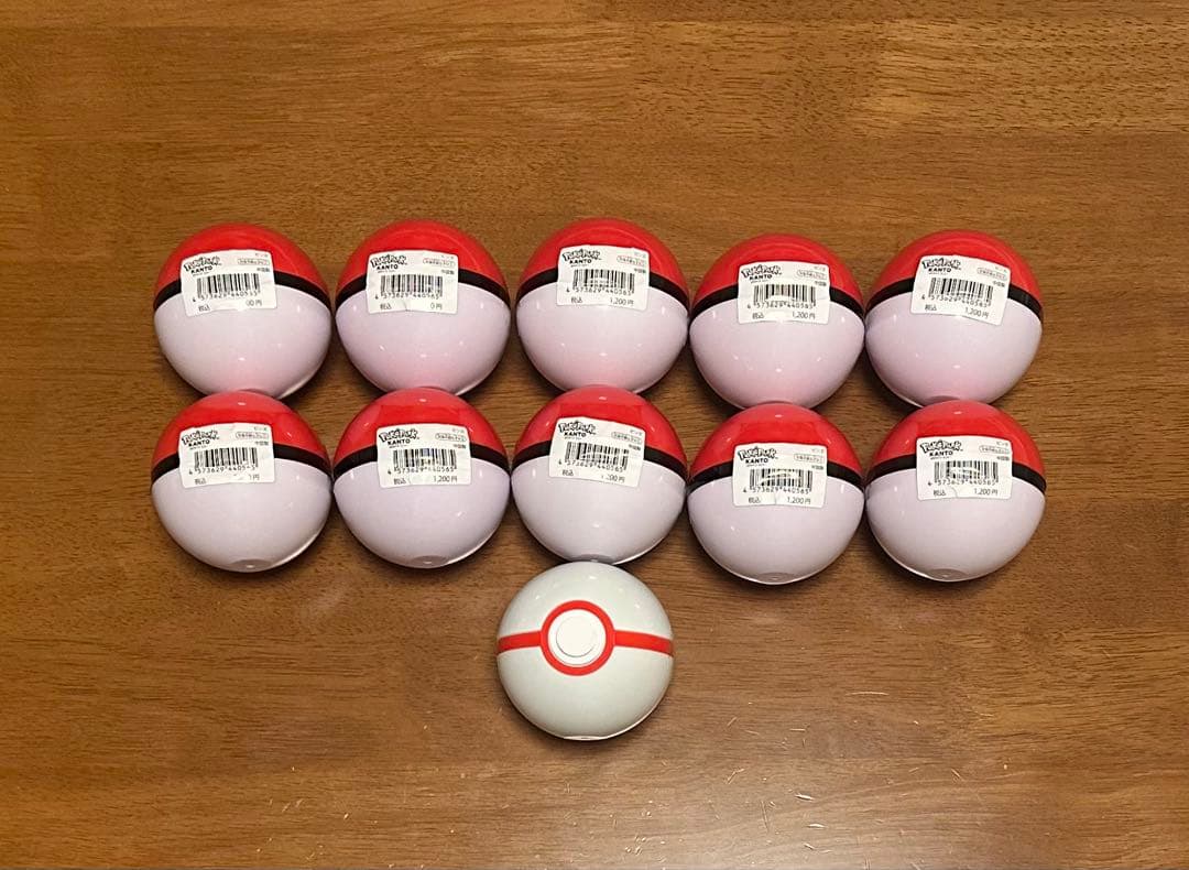 【限定品】ポケパークカントー ピンバッジ 未開封10個セット プレミアボール付き