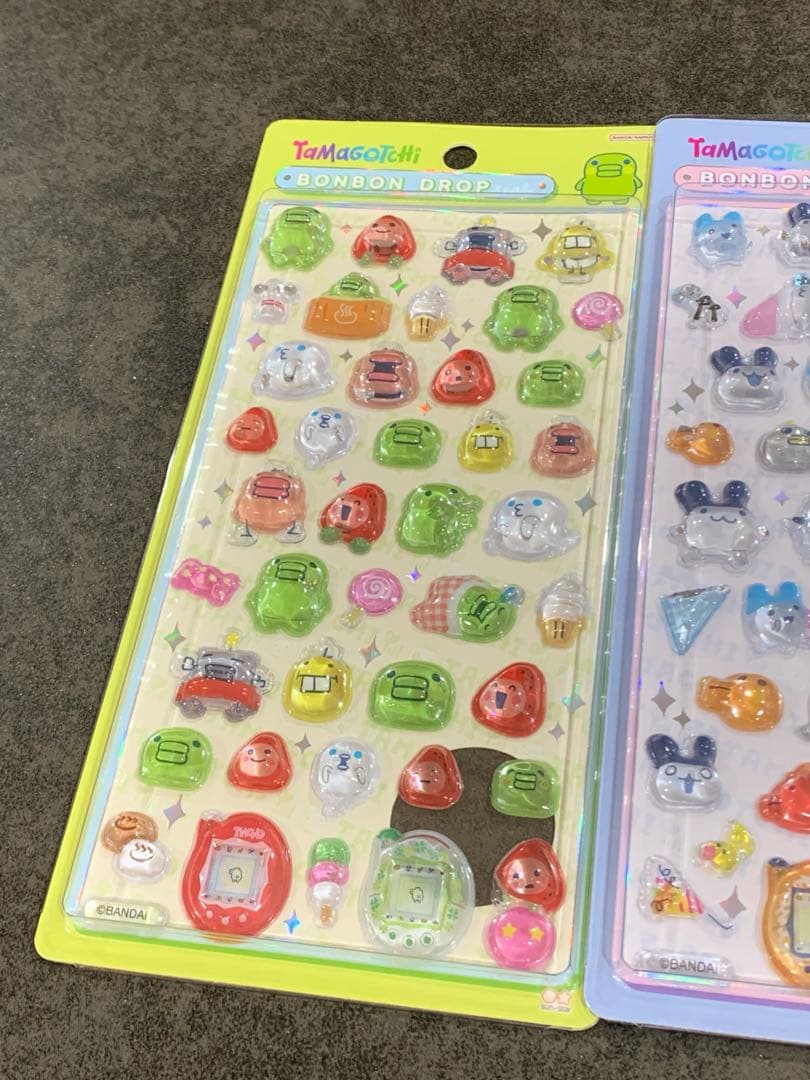 【正規品】クーリア ボンボンドロップシール たまごっち 4個セット