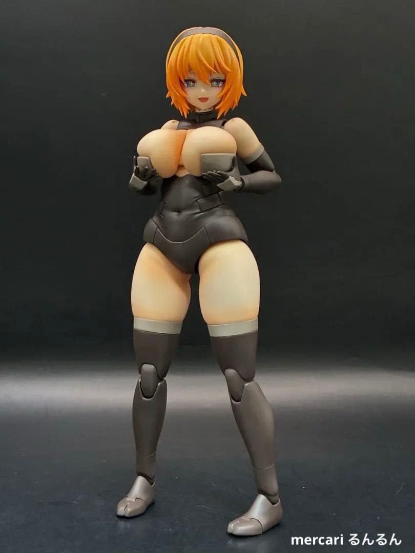 フレームアームズ・ガール 輝鎚・甲　塗装完成品