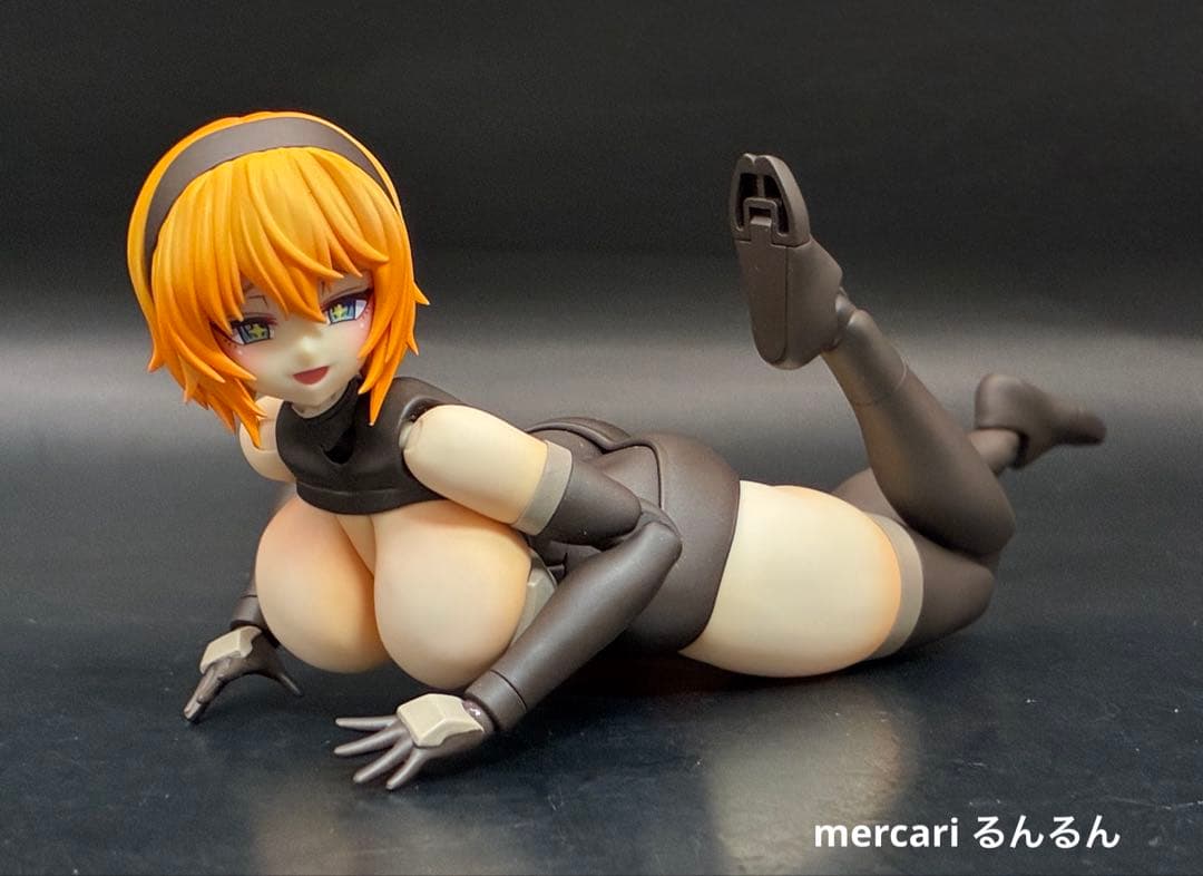 フレームアームズ・ガール 輝鎚・甲　塗装完成品