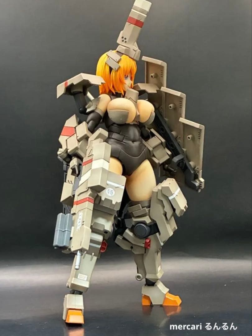 フレームアームズ・ガール 輝鎚・甲　塗装完成品