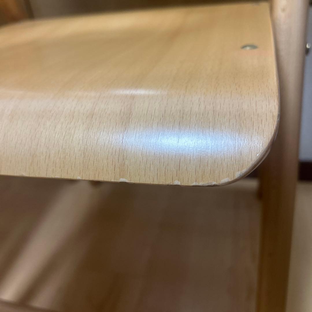 【廃盤・希少】無印良品ブナ材折りたたみチェア　2脚 セット