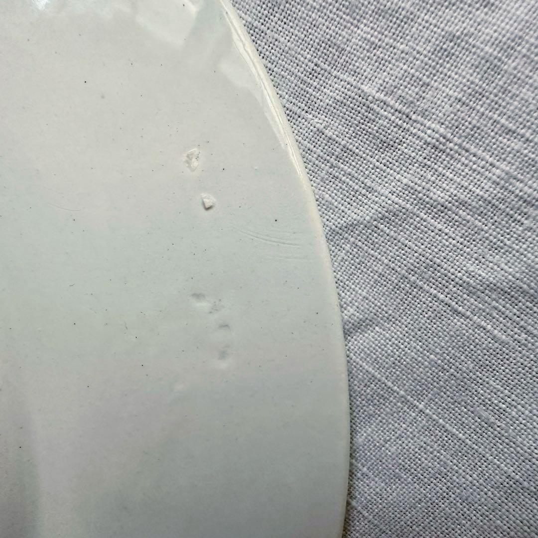 クレイユエモントロー レリーフ デザートプレート