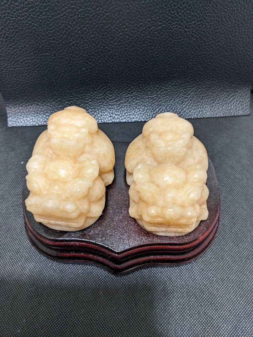 処分価格‼️貔貅❤サンストーン❤ファミリー❤家族セット❤台座付き