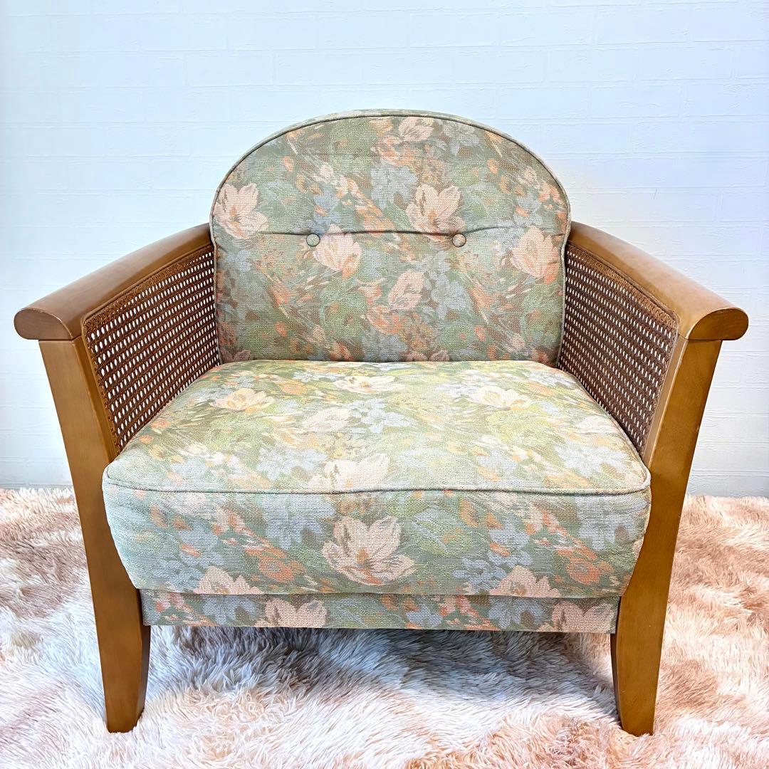 大阪市北東部✨配送あり✨カリモク シングルソファ 1人掛けソファ2脚セット