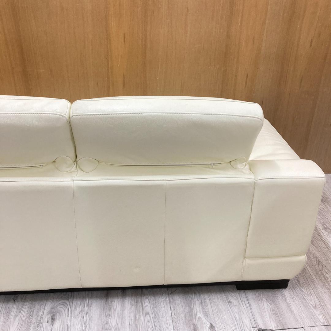 IDC大塚家具　L/Sコンフォート　大型　カウチソファ　本革　350ｃｍ