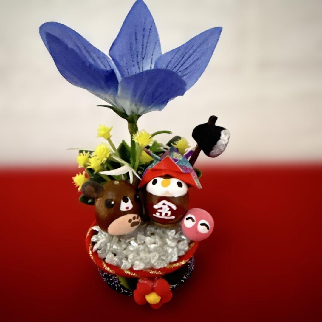 どんぐりアート♡端午の節句ライト付きタペストリー＆ミニオブジェ3点➕α♡