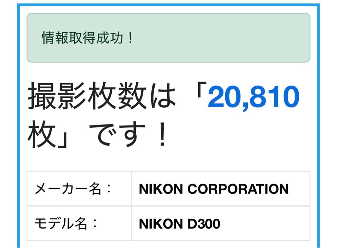 Nikon D300 ❤️レンズセット 高速連写 ニコン 一眼レフ カメラ