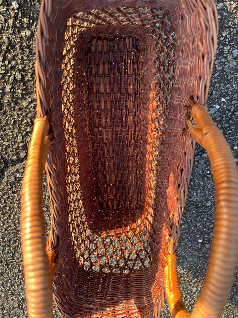 かごバッグ　3個セット　昭和レトロ