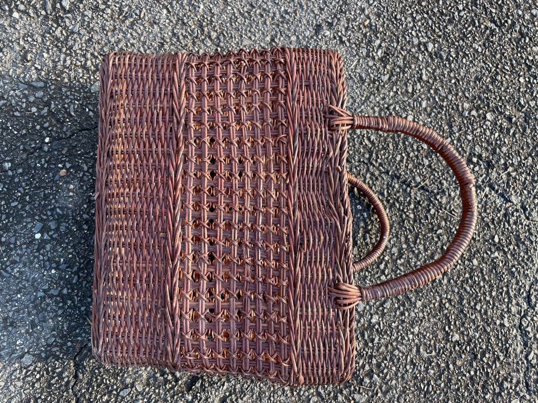 かごバッグ　3個セット　昭和レトロ