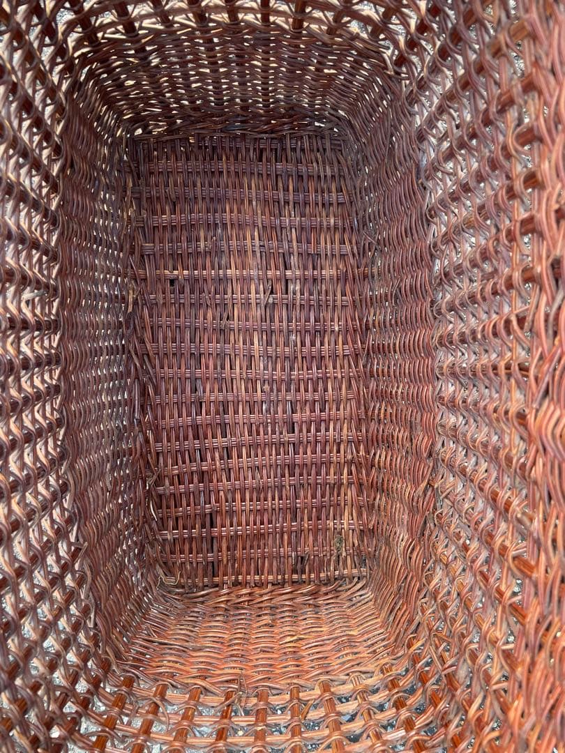 かごバッグ　3個セット　昭和レトロ