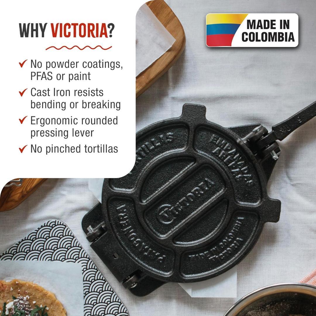 【 日本正規品 】 VICTORIA 6.5インチ トルティーヤプレス ビクトリ