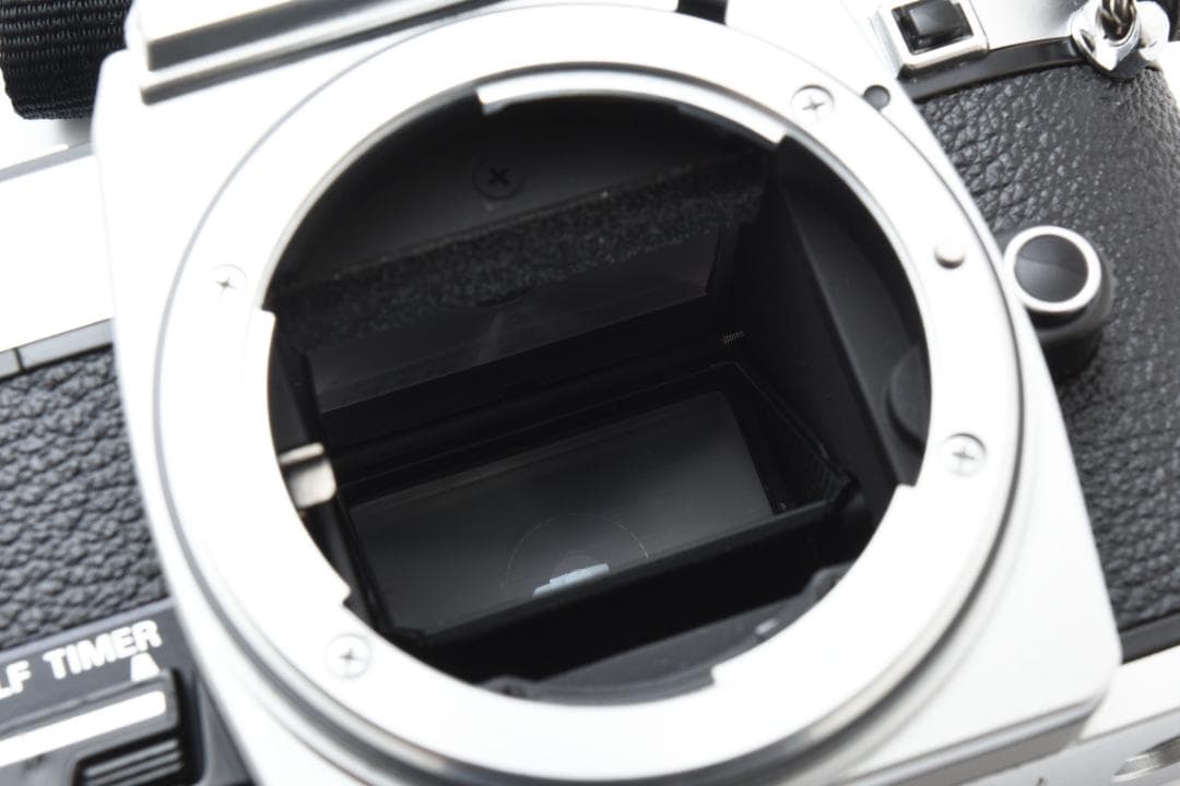 美品 ニコン FG-20 シルバー　フィルムカメラ　モルト新品交換済 C953