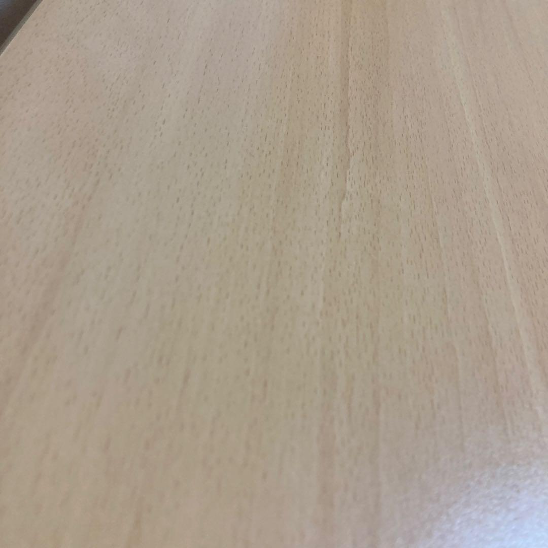 作業机 ケーブルラック付き　120cm×60cm×73cm パソコンデスク 木目