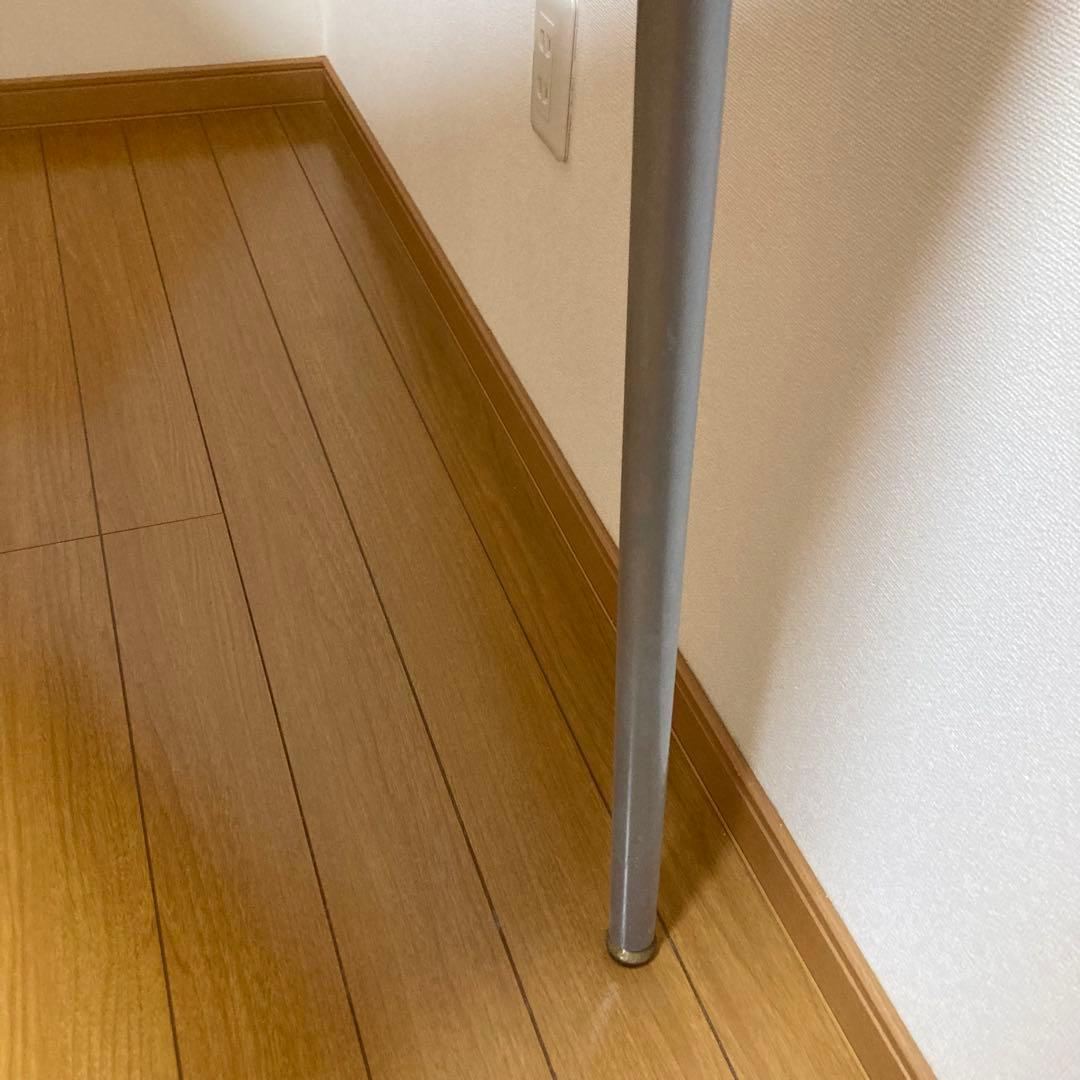 作業机 ケーブルラック付き　120cm×60cm×73cm パソコンデスク 木目