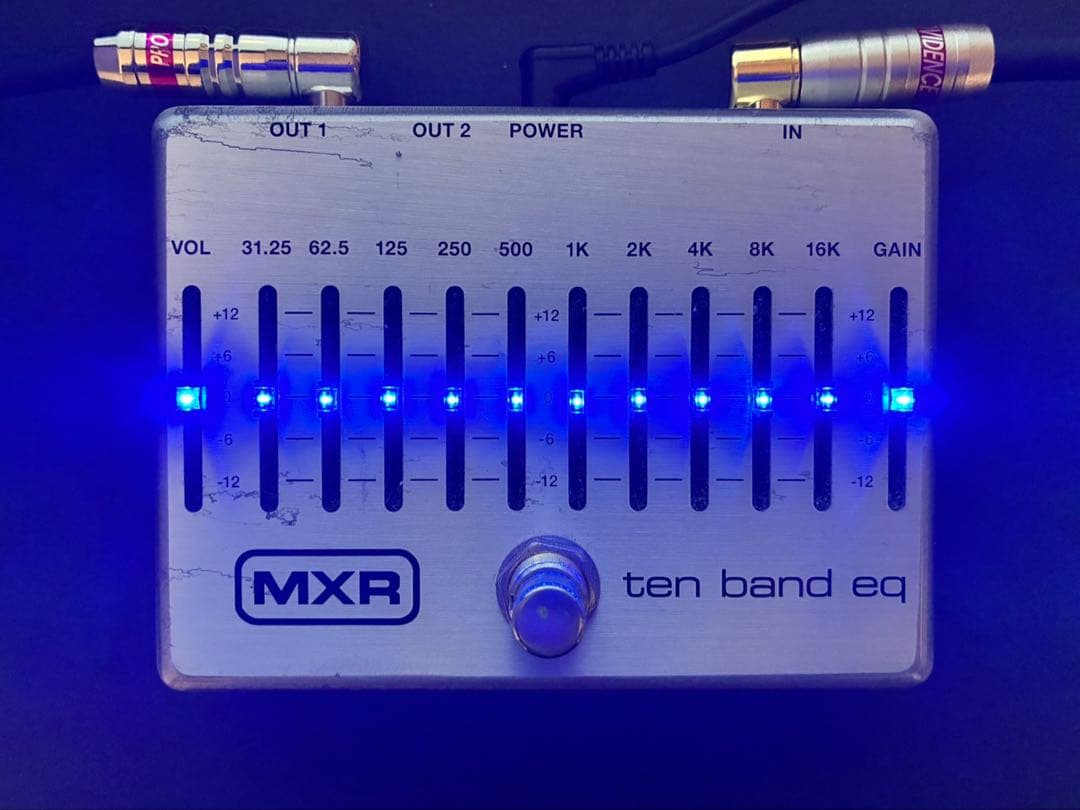 ☆送料無料／完動品！☆MXR M108S 10 Band Graphic EQ