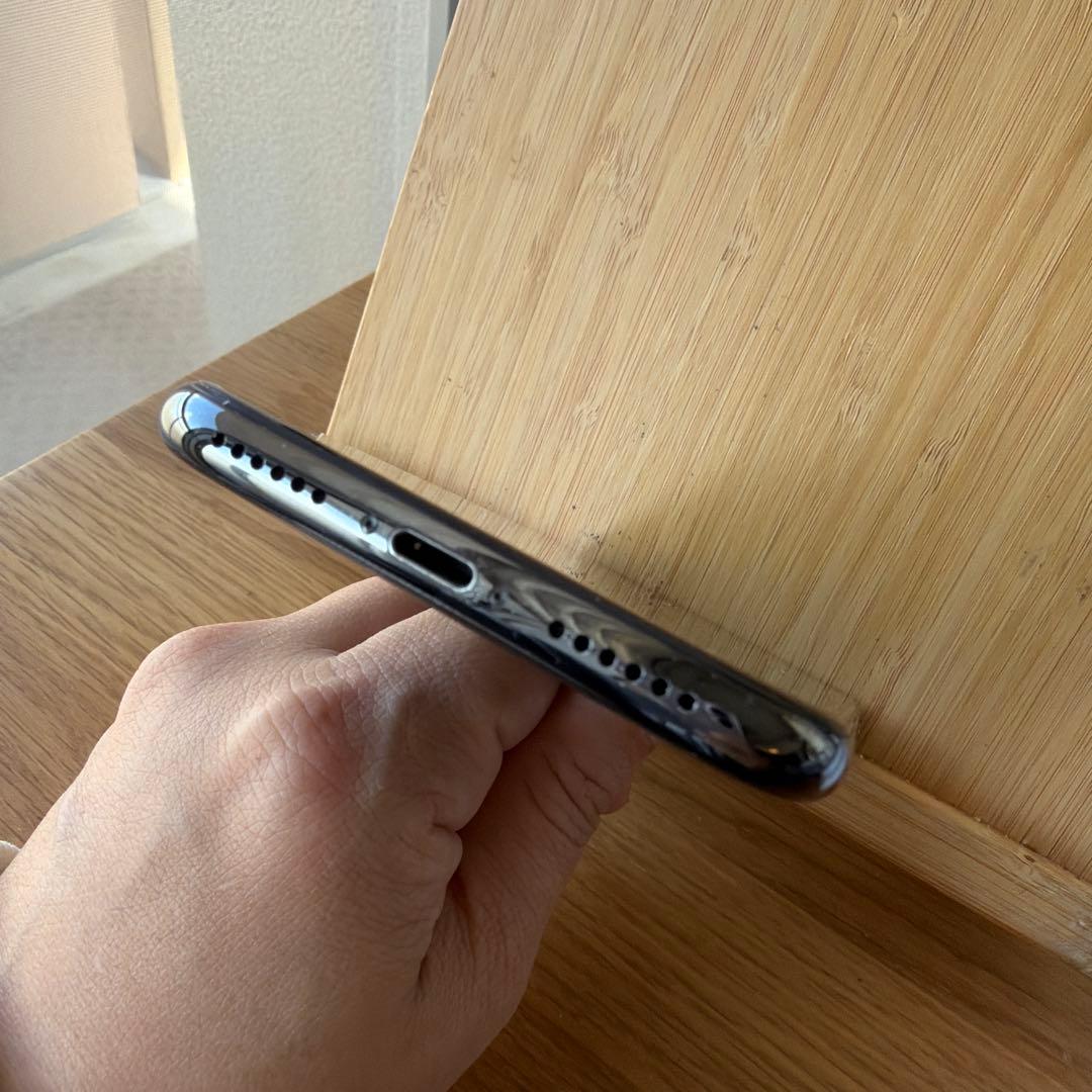 Apple iPhone X スペースグレー本体256Gバッテリー81%