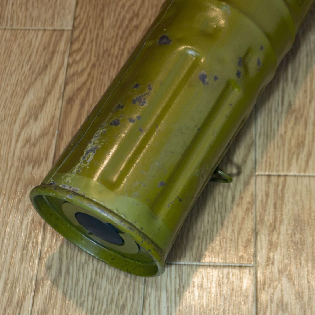 中国軍 65式82mm 迫撃砲 弾薬筒 密封収納