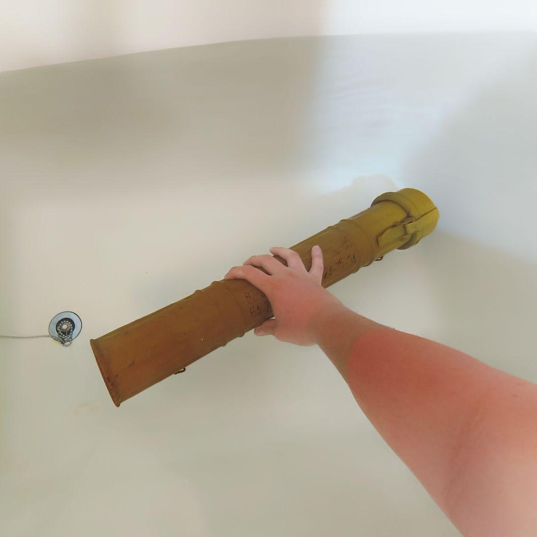 中国軍 65式82mm 迫撃砲 弾薬筒 密封収納