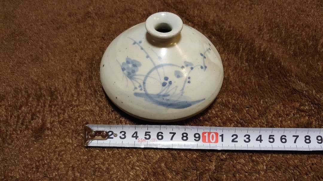 李朝　古染付　明時代　古伊万里　小壺　１客