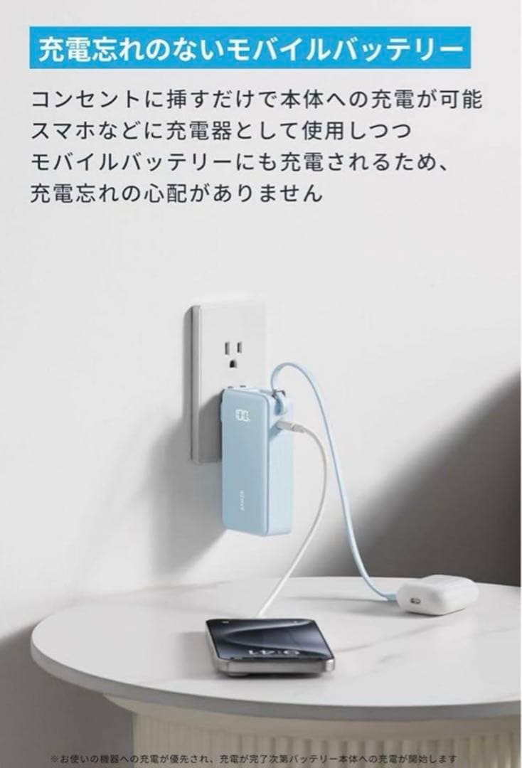 【未開封】Anker Power Bank 30W typeC 10000mAh