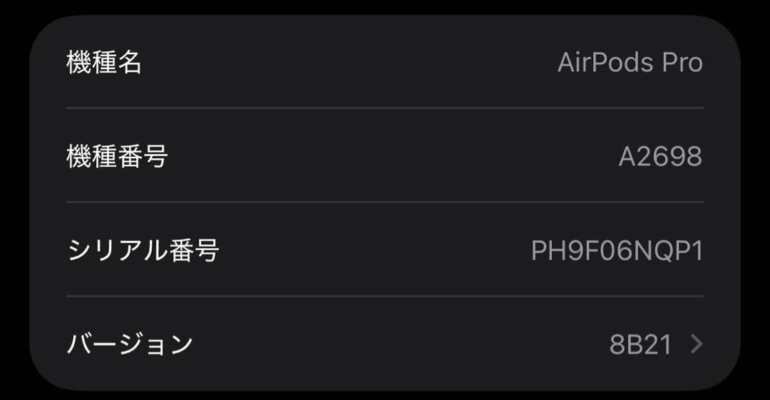 AirPods Pro第2世代 Lightning 動作確認済