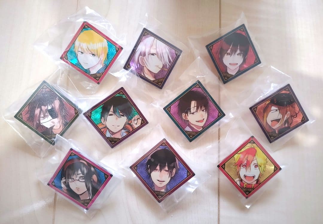 妖怪学校の先生はじめました！ラメアクリルバッジコレクション 1box　コンプ