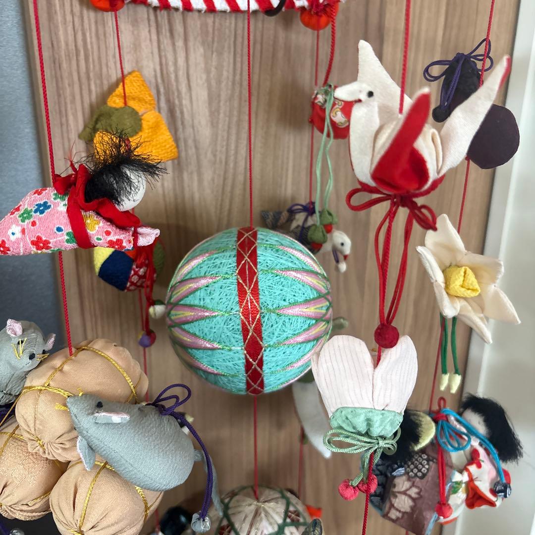 ハンドメイド　つるし飾り　約90〜100㌢