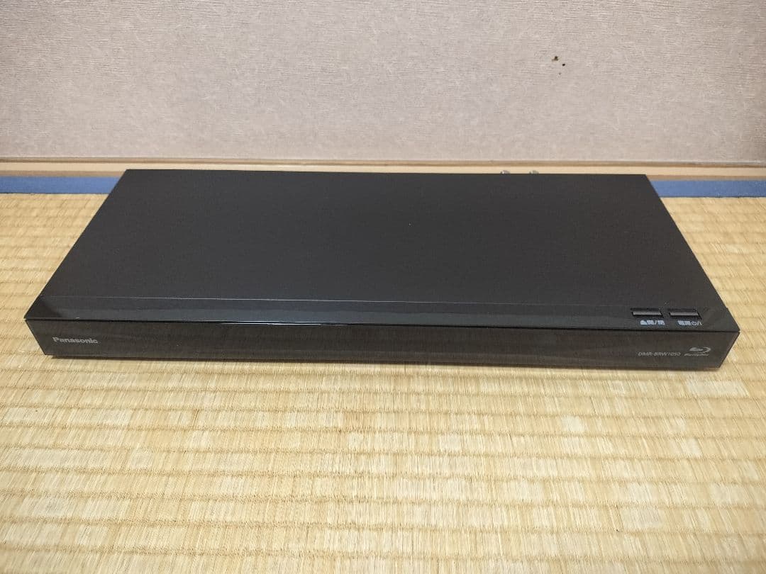 パナソニック 1TB 2チューナー ブルーレイレコーダー DMR-BRW1050