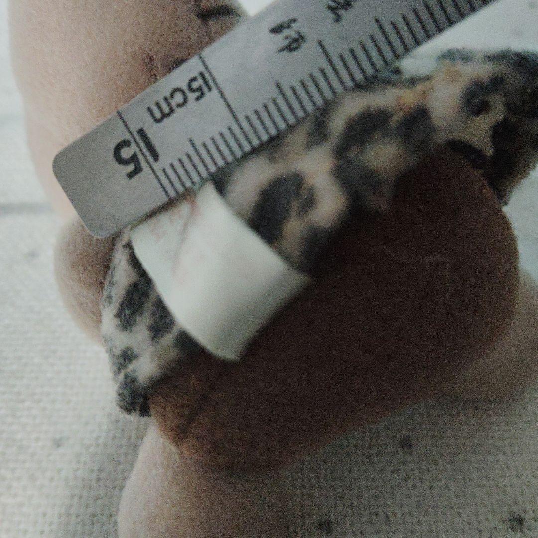 ハローキティ　ヒョウ柄 マスコット　レオパード　ぬいぐるみ　ガングロ　2002年