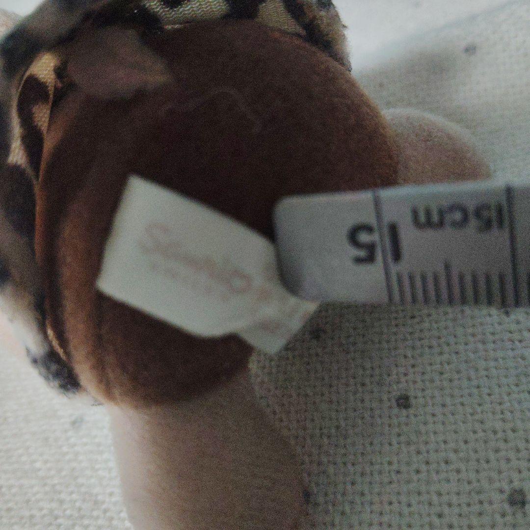 ハローキティ　ヒョウ柄 マスコット　レオパード　ぬいぐるみ　ガングロ　2002年