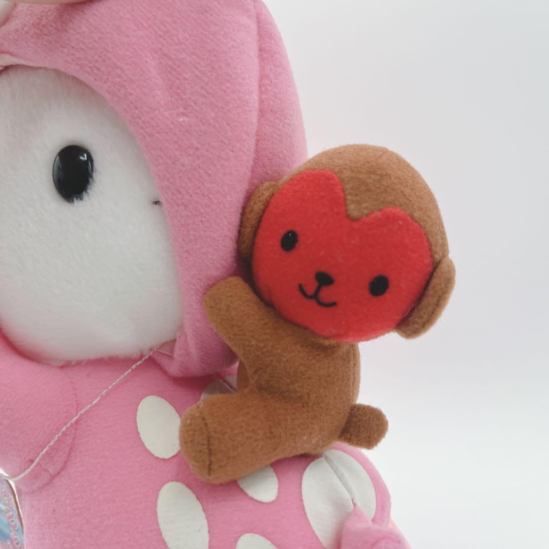 紙タグ付き 2003年 ご当地キティ 宮島 広島 猿 鹿