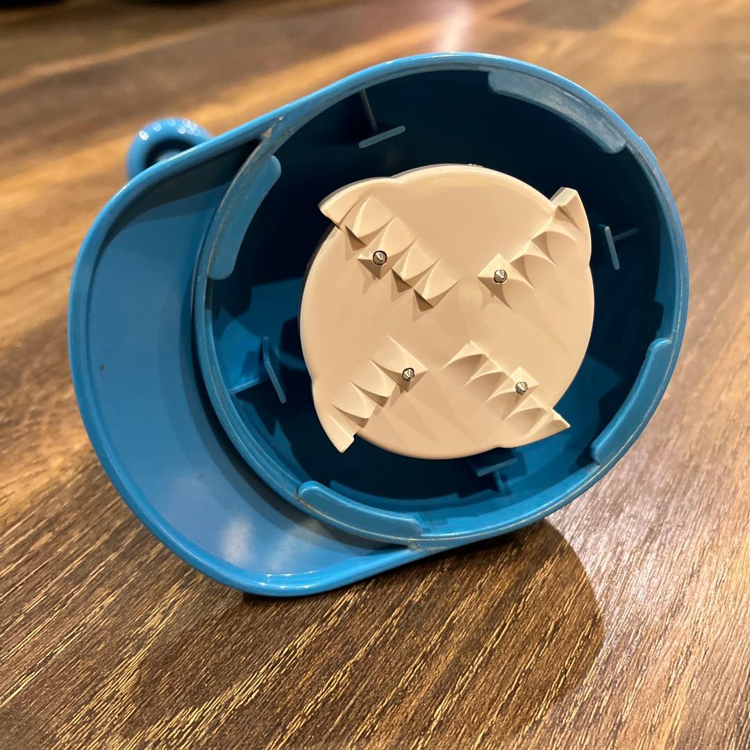 TIGER かき氷機 ABF-100 きょろちゃん ブルー タイガー魔法瓶