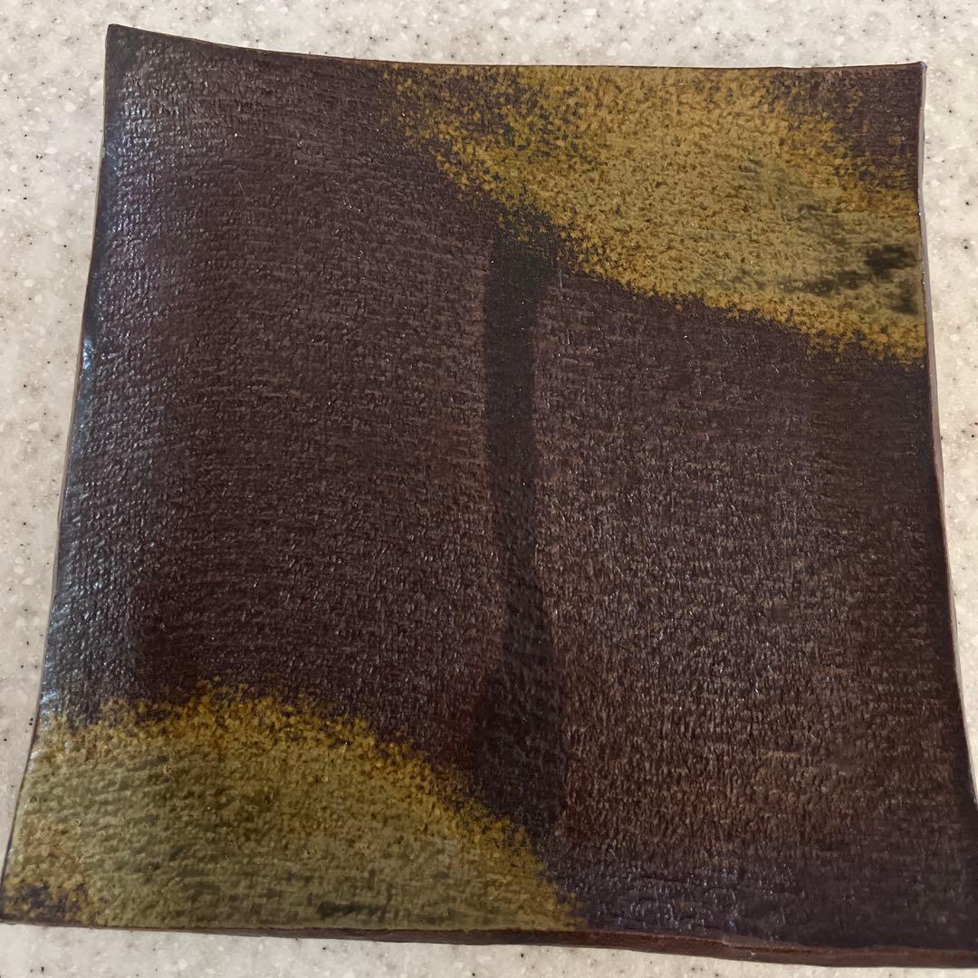 【新品】丹波焼　丹波立杭焼　和食器　和プレート　平皿　5枚セット　※窯元手作り