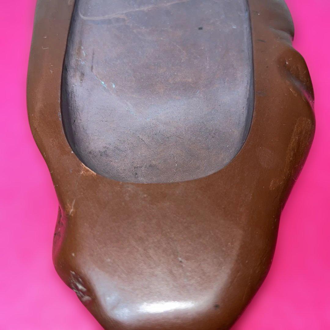 ⭕️希少　宮崎県　紅渓石硯　自然硯　20cm超え　訳あり品