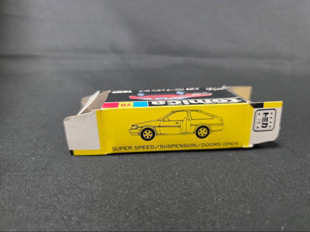 トミカ黒箱78トヨタカローラレビン3ドア(日本製)