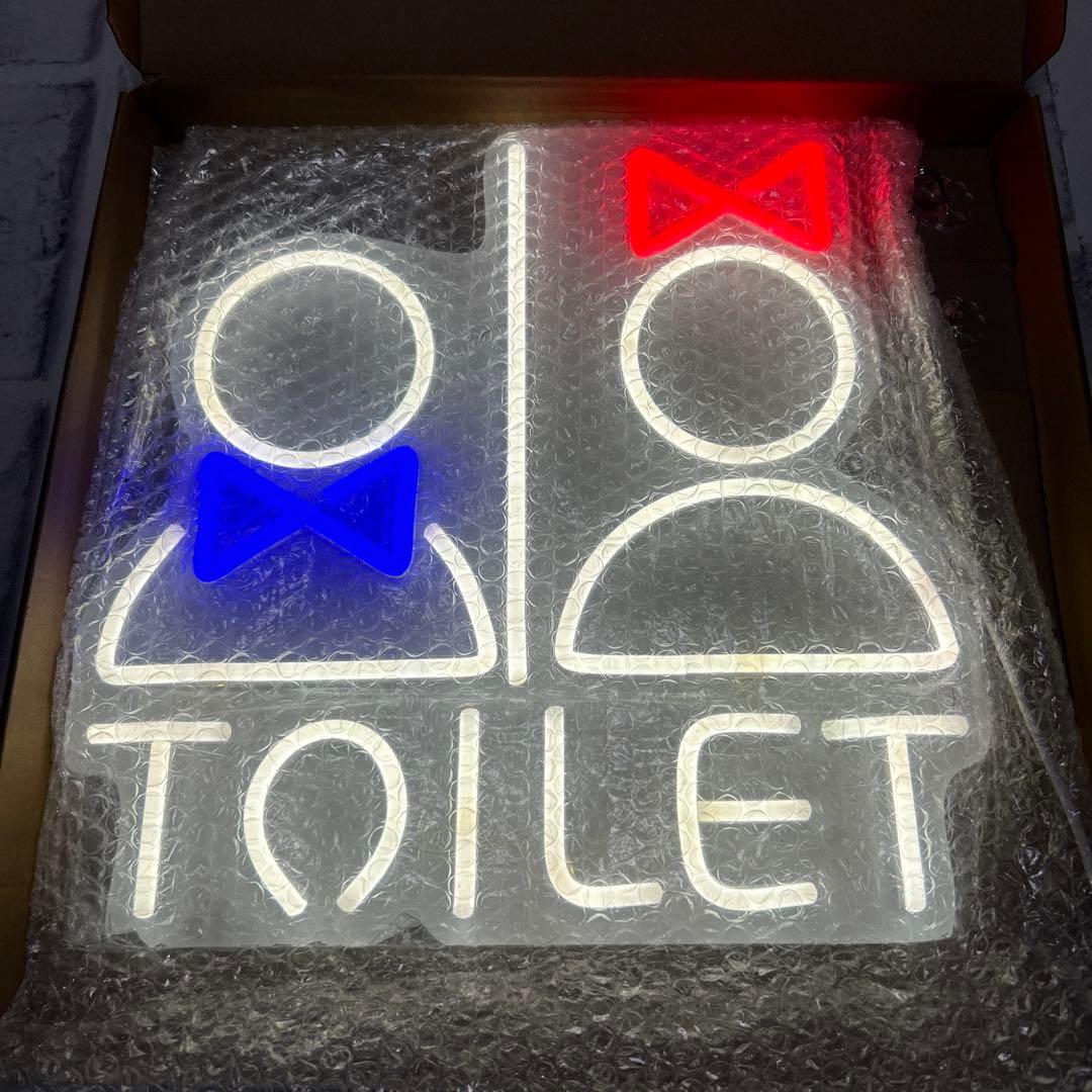 ネオンライト LED TOILET 飾り お店インテリア 看板 インスタ映え