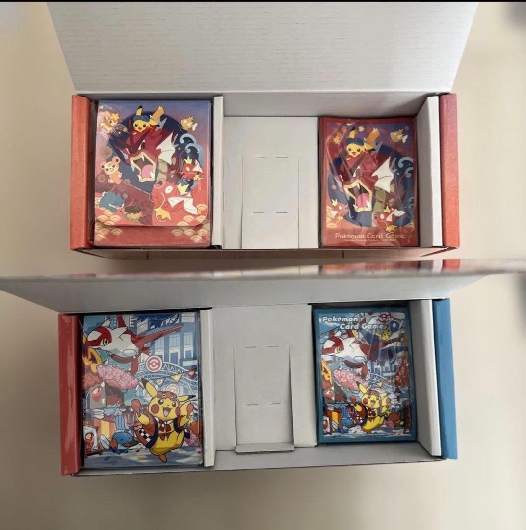 サプライ8個セット！ポケモンカード スペシャルBOX ヒロシマ4個&フクオカ4個