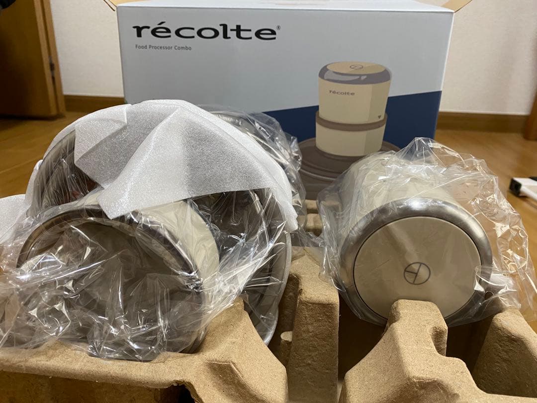 レコルト フードプロセッサー コンボ ／ クリームホワイト RCP-6 (W)