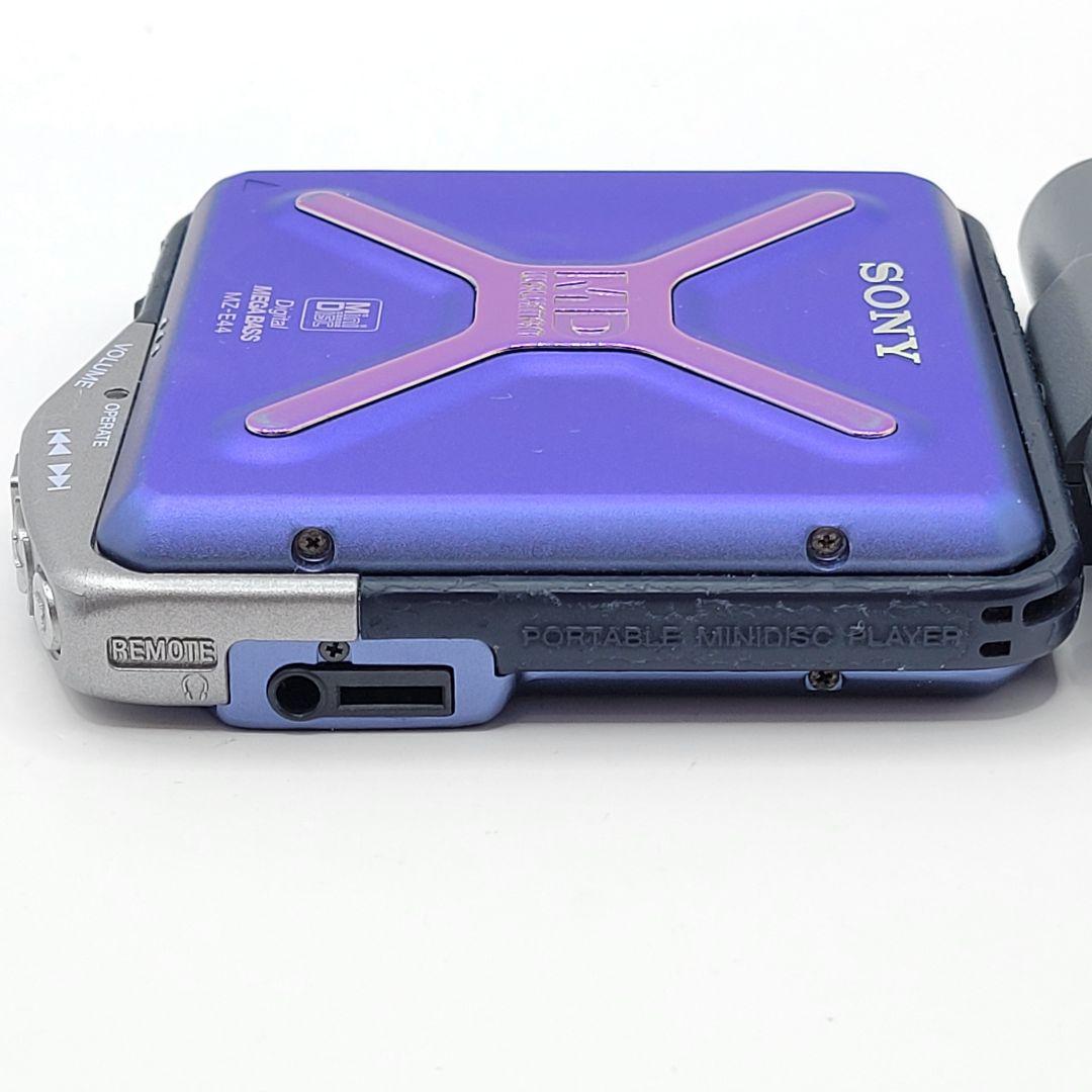 【動作品】SONY MDウォークマン MEGABASS MZ-E44