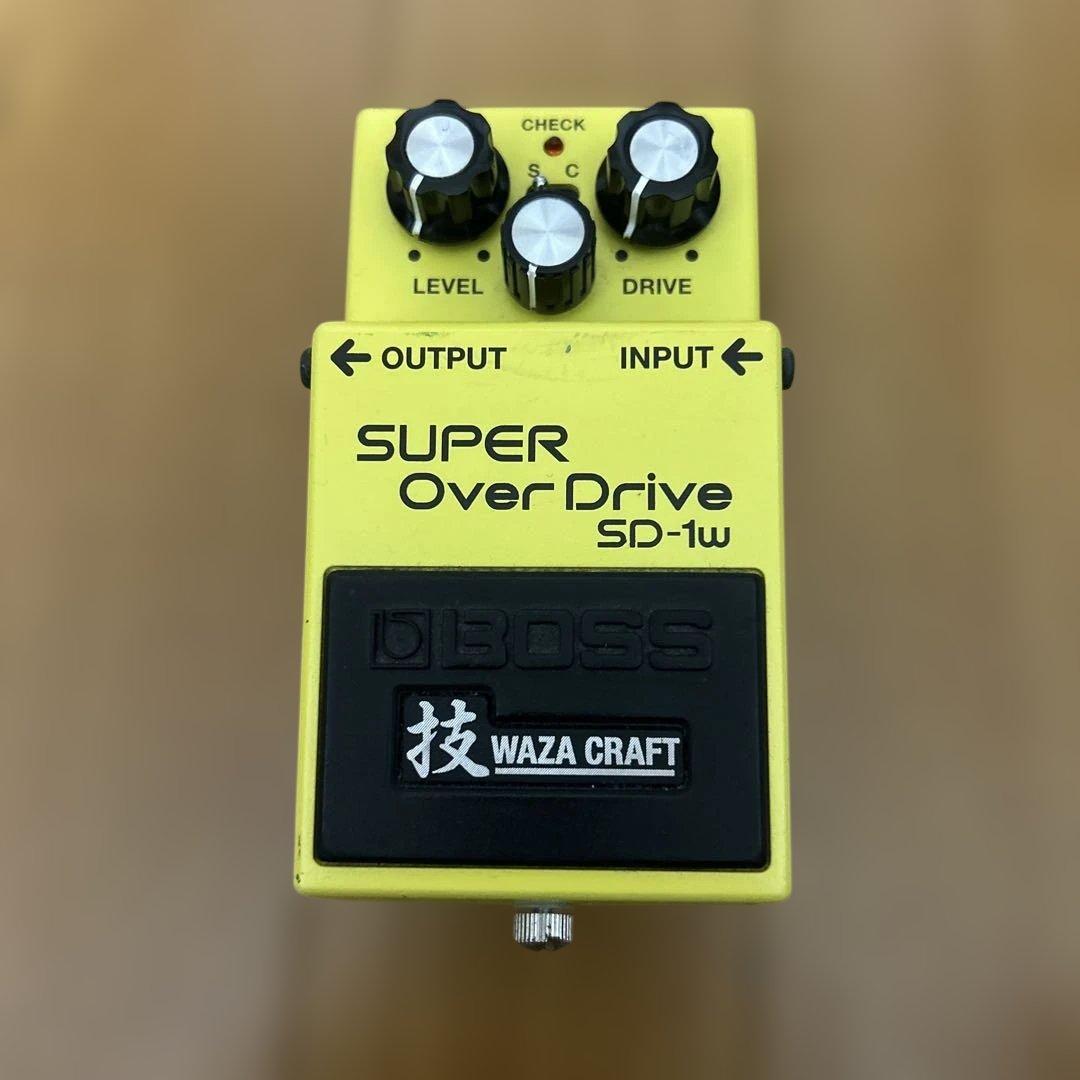 ギター BOSS SUPER Over Drive SD-1W