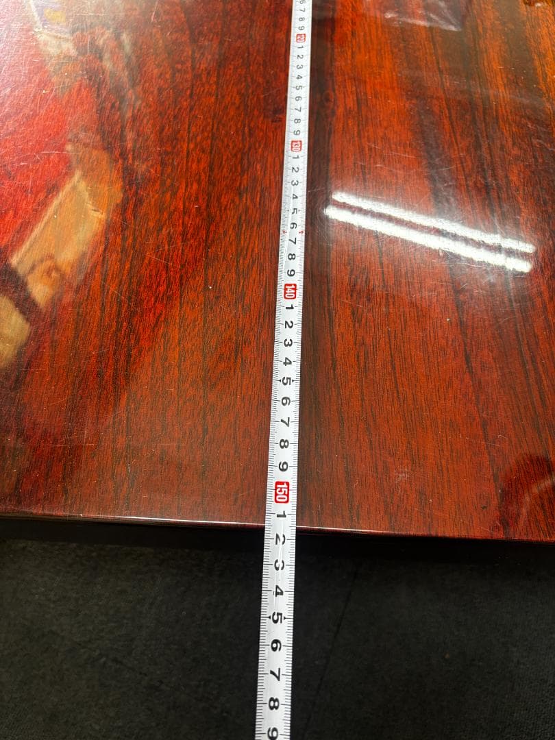 中古美品一枚板ローテブル木製