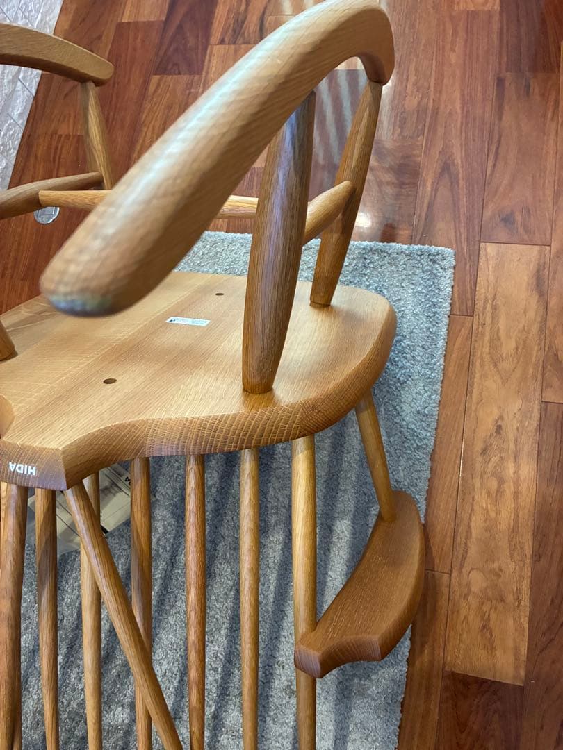 飛騨産業　ロッキングチェア　キツツキ　美品